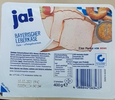 Bayerischer Leberkäse